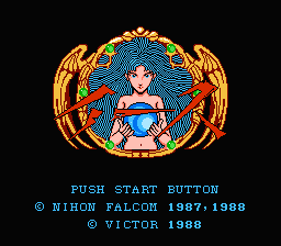 Ys (Trans.) — Title screen